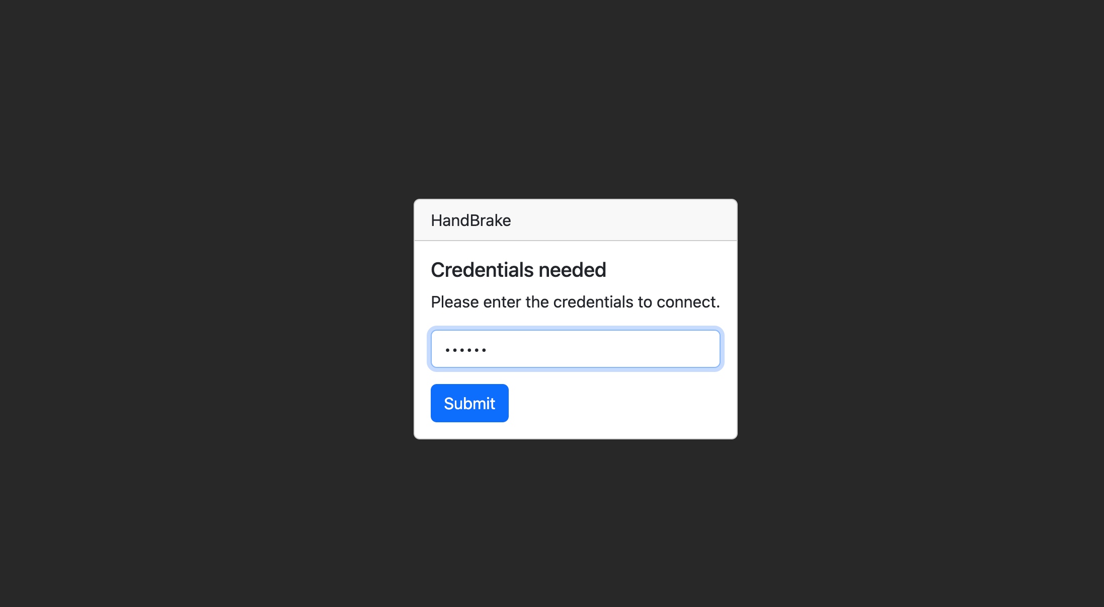 HandBrake