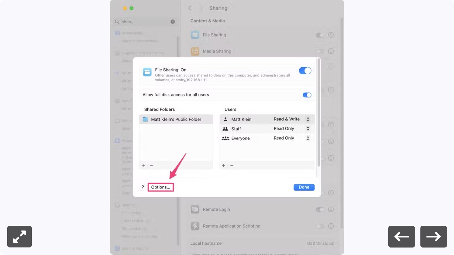 将文件从 Mac 共享到 Android
