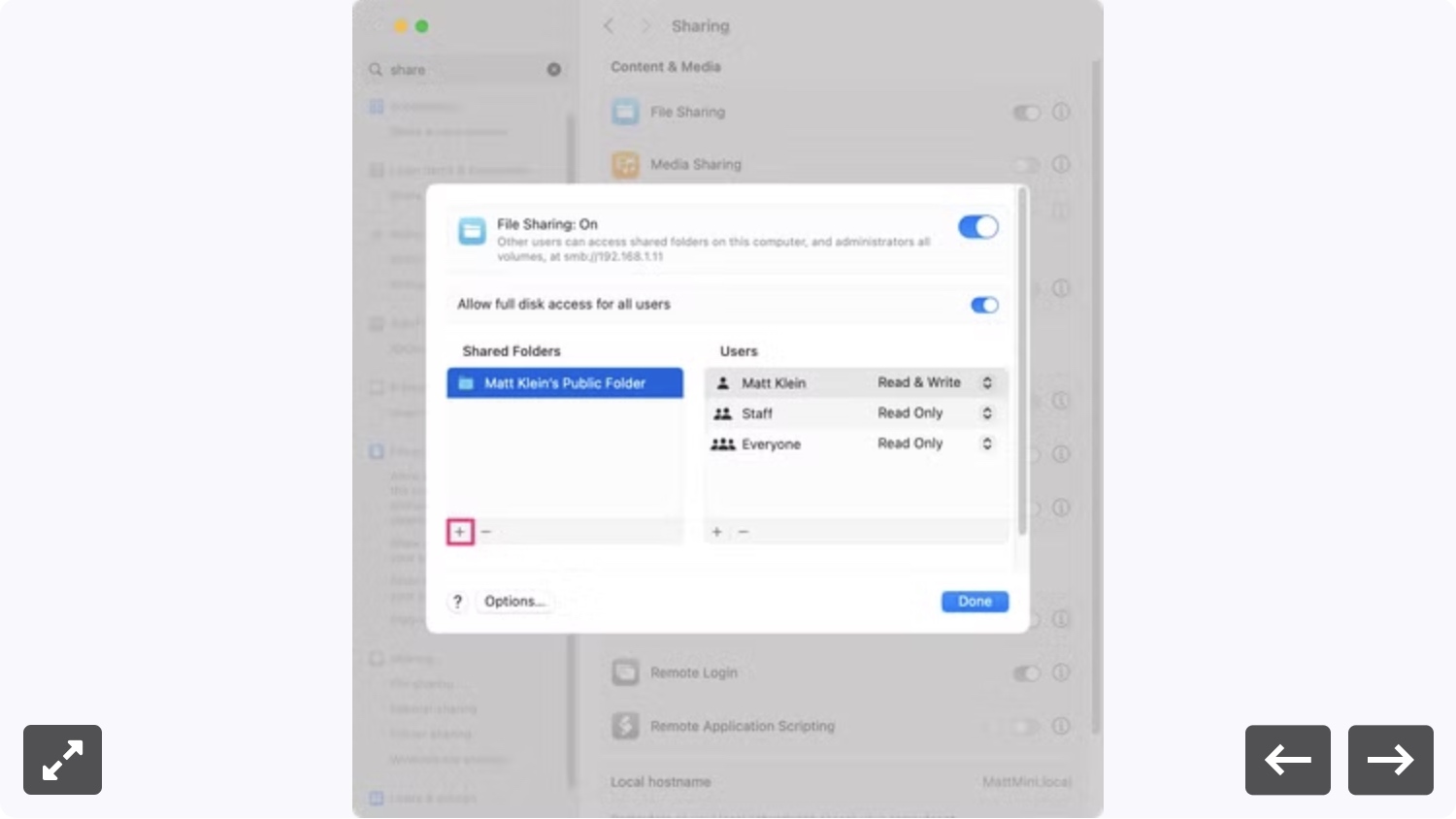 将文件从 Mac 共享到 Android