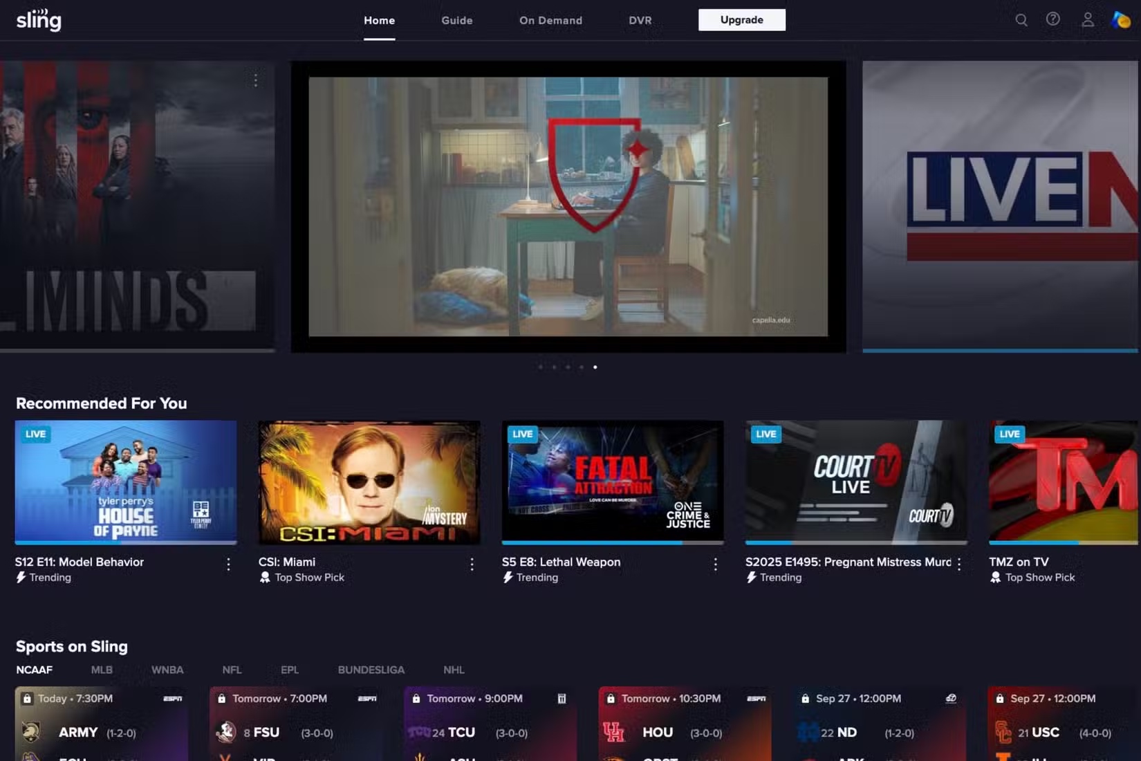 Sling Freestream