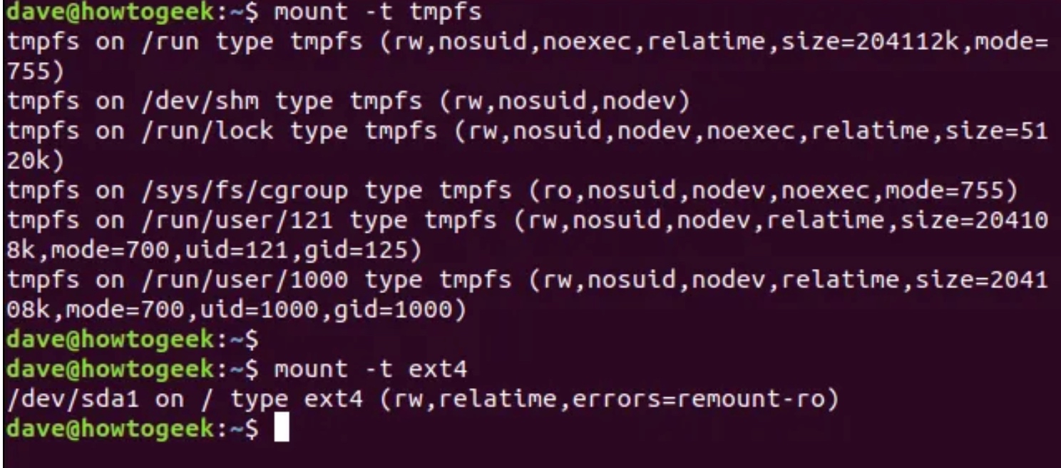 如何从Linux终端安装和卸载存储设备