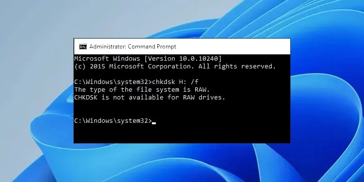 如何在Windows 10或Windows 11上使用CHKDSK修复硬盘问题