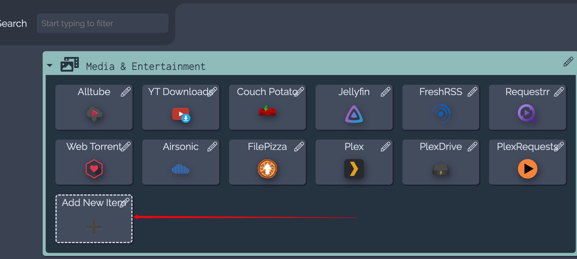 🦆 NAS必备:使用Docker安装超酷炫的导航页应用Dashy