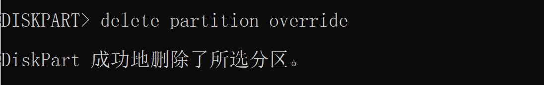 删除EFI系统分区