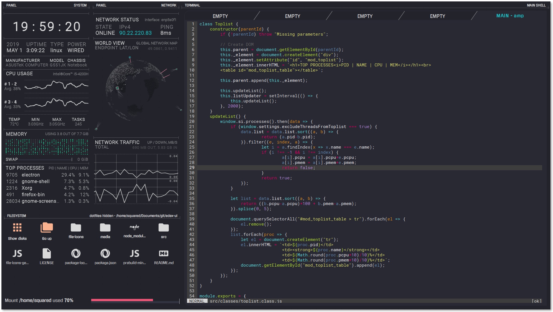 eDEX