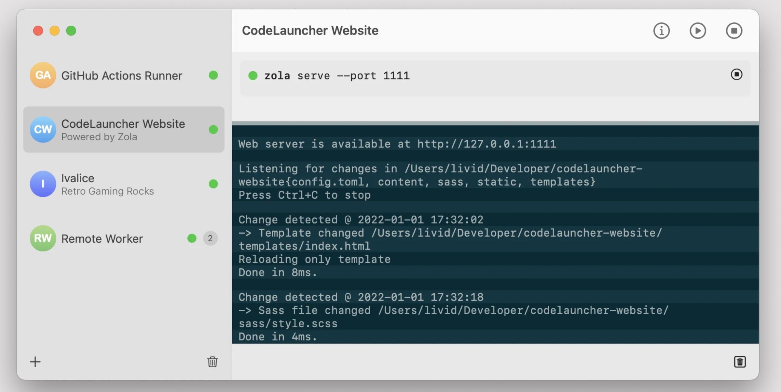 CodeLauncher
