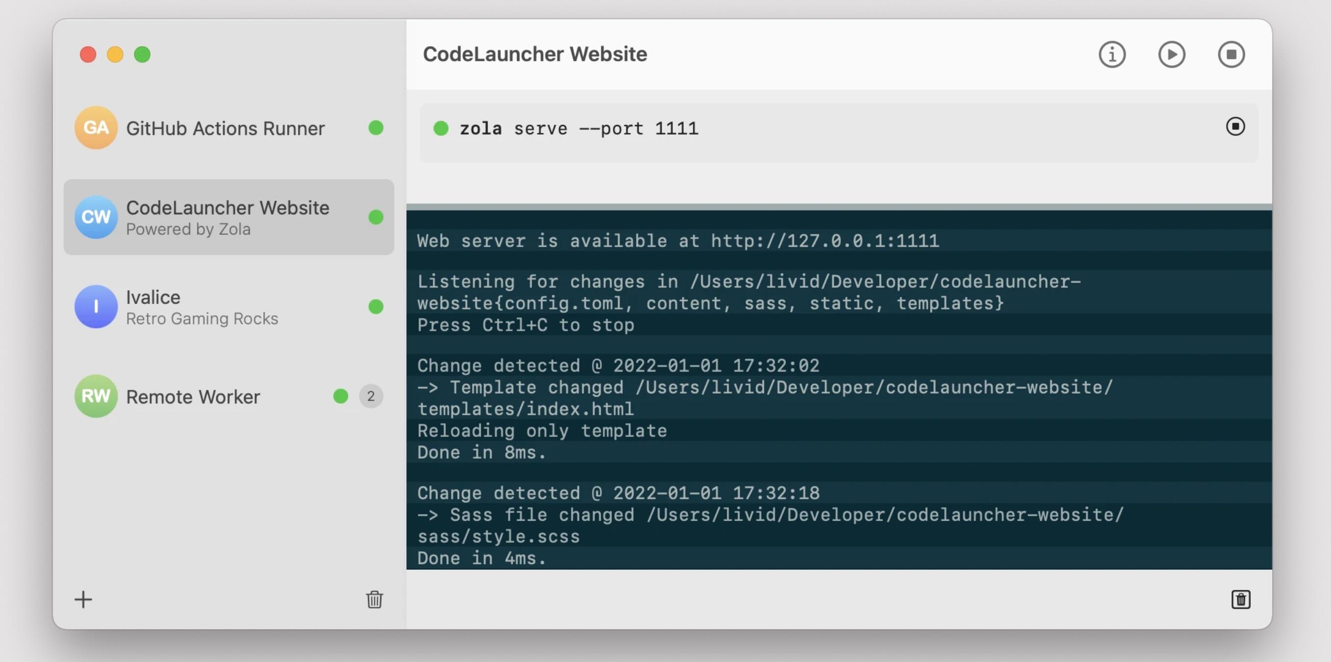 CodeLauncher