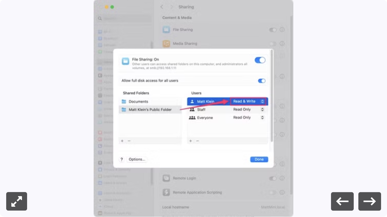 将文件从 Mac 共享到 Android