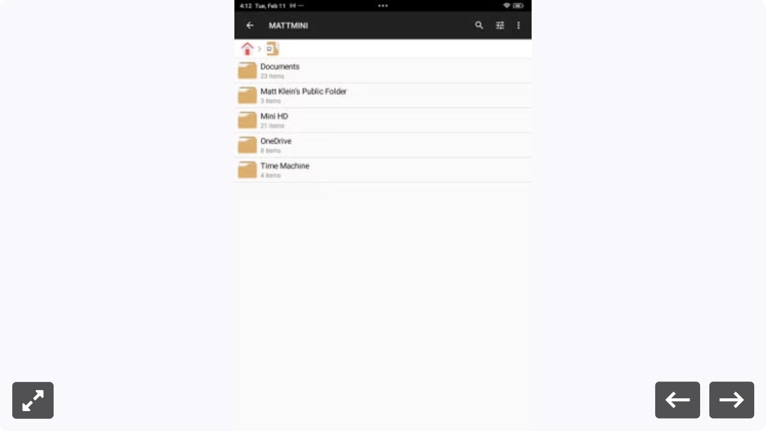 将文件从 Mac 共享到 Android