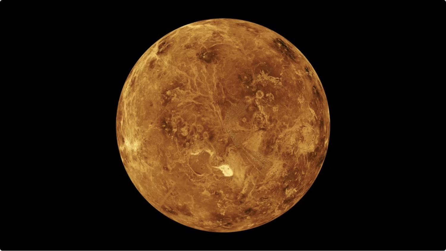 金星表面的照